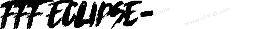 FFF Eclipse字体转换